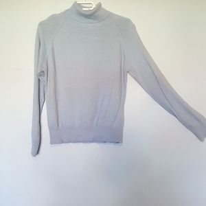 Vintage reitmans xl powder blue turtle neck